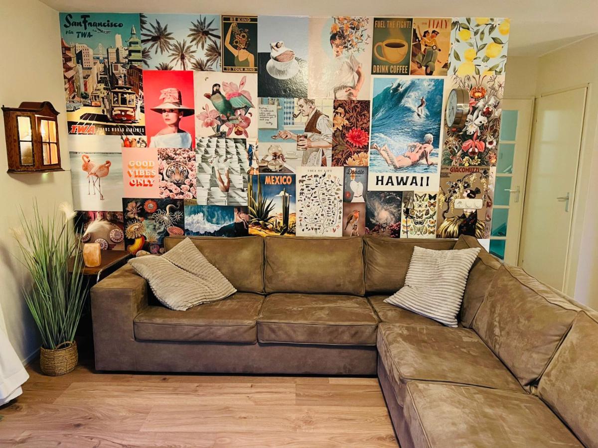 Supergezellig Vakantiehuis Met Hele Grote Tuin Bij Nijmegen Ewijk Exteriör bild